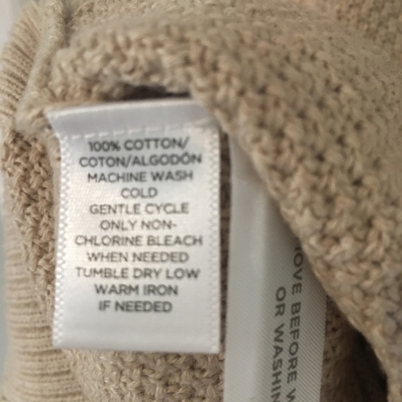 Loft tan sweater. Size medium. - Picture 6 of 6